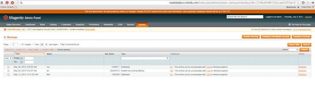 install extension in magento