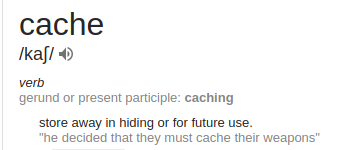 caching