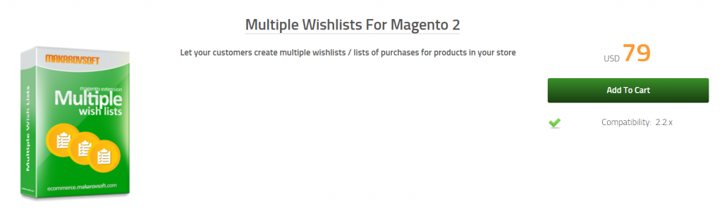 magento wishlist