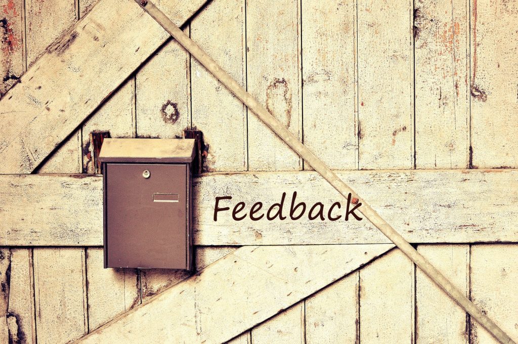 Getting feedback via reviews and testimonials is a great way to understand your strengths and work on your faults.